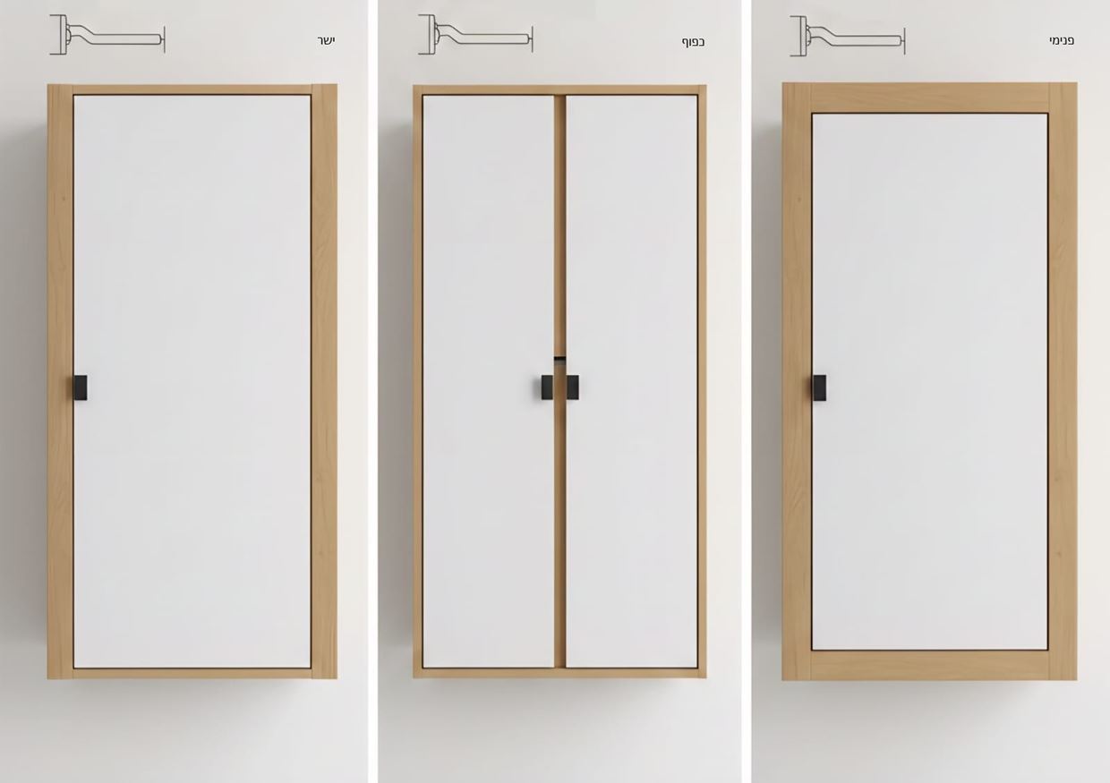 בחירה נכונה של צירי ארונות